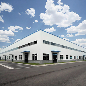 Nhà tiền chế nhà kho thép xây dựng kim loại xây dựng kết cấu thép cửa hàng hội thảo thép xây dựng hệ thống - Product Image 3