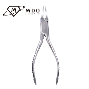 Juego de Alicates de Acero Inoxidable Herramientas Manuales para Bricolaje y Reparación de Joyería Alicate de Punta Redonda Plana para la Fabricación de Joyas - Product Image 4
