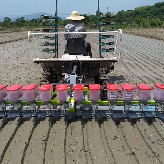 Semoir de riz pour pépinière, machine de plantation à grande vitesse, 10 rangées