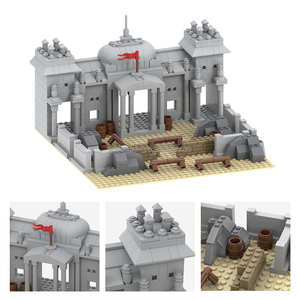 MOC Militaries Scene, El Caída de Berlín, Kit de Construcción de Ladrillos, Modelo de Simulación de Guerras, Juguetes Educativos Creativos DIY para <span class=keywords><strong>Niños</strong></span>, MOC5071 - Product Image 4