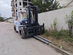 Montacargas Diésel Usado TCM 100 de 10 Toneladas, de Segunda Mano, para Construcción, Alto Rendimiento, TCM FD100 en Venta, en Buenas Condiciones - Product Image 6