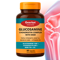 Prix de gros – Capsules de Vitamine D3 sans sucre pour la santé des articulations et des muscles – Complexe Glucosamine Chondroïtine – Personnalisable