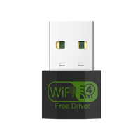 Receptor Inalámbrico USB de 150Mbps, Tecnología Inalámbrica, Receptor WLAN Externo, Adecuado para Adaptador Receptor de 2.4GHz para Computadora Portátil