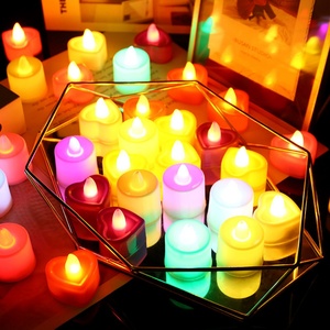Wholesale Led Heart Candles Battery Operated Flameless Mini Candle Gift Bar Home Wedding Decor Electric <b>Tea</b> <b>Light</b> Candles - Product Image 3