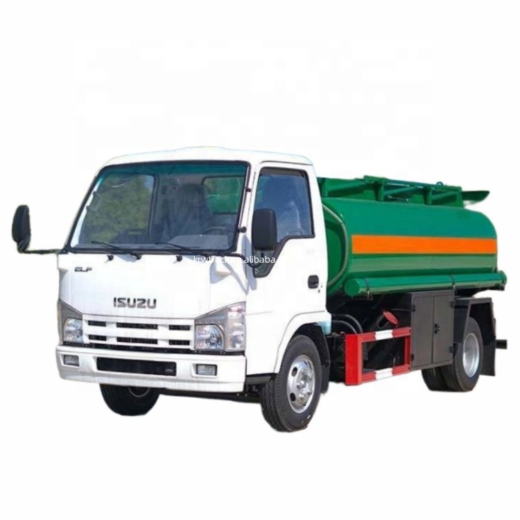 Высокое качество ISUZU грузовик топливный бак 4x2 120 л.с. Евро 4 5000L топливный бак для продажи