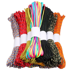 4Mm Seven Core Paracord <b>Braided</b> Rope For Bracelet Ring Making Colored Outdoor Survival <b>Cord</b> - Product Image 4