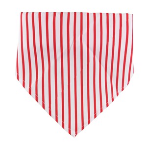 Bandanas pour chien en coton à carreaux rayés rouge et vert, accessoires réglables pour animaux de compagnie, pour toutes les saisons, style simple - Product Image 5