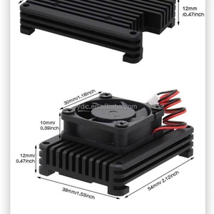 Raspberry Pi Compute Module 4 Heatsink Cooling <b>Fan</b> Special Heat Sink 12mm CM4 Embedded Heatsink Radiator <b>Cooler</b> Protective Shell - Product Image 6