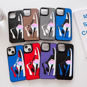 Étui de téléphone en silicone pour baskets de sport de luxe 3D imprimées en 3D pour <span class=keywords><strong>iPhone</strong></span> 17 Pro Max 16 15 14 13 12 <span class=keywords><strong>11</strong></span> - Product Image 6