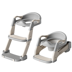 Toilette pour enfants support pliant escalier tabouret anneau d'escalier en plastique pour garçons et filles bébé toilette fronde - Product Image 1