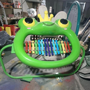 Instrumentos de percusión para niños al aire libre, percusión de Metal para jardín de infantes, música, batería de mano, combinación de instrumentos de pared interior - Product Image 4