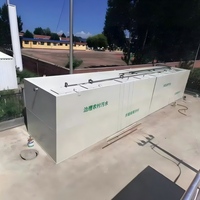 Planta de Tratamiento de Aguas Residuales Hospitalarias MBR Personalizada, 20m/H, PLC, OEM/ODM, Sistema en Contenedor, 1 Año de Garantía, para Hospitales Generales y Especializados