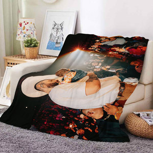 <span class=keywords><strong>Prix</strong></span> usine doux chaud Karol G Peso Carin Leon <span class=keywords><strong>Santa</strong></span> <span class=keywords><strong>Fe</strong></span> Klan flanelle polaire couverture adultes et enfants - Product Image 3