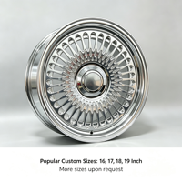 Nouvelles jantes en aluminium forgé 6061-T6 polies à rayons multiples, PCD 5x112/5x114.3 pour Crown, pour LS Mercedes W140, pour XJ Sedan