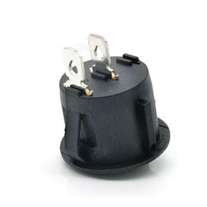 Interruptor Basculante Mini Negro de 12V para Uso Marino, Automotriz e Industrial, Interruptor de Encendido/Apagado Modelo KCD 10A/125V y 6A/250V - Product Image 3