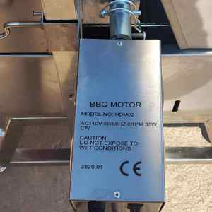 Factory Flame <strong>Coal</strong> BBQ Grill Master <strong>Gas</strong>/Charcoal Burner Roaster with Lid - Product Image 3