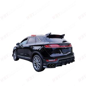 Pour la mise à niveau de Lincoln MKC feuille d'aile d'aile d'aile extérieure de voiture avec bande de porte <span class=keywords><strong>becquet</strong></span> aileron arrière aileron avant Kits de carrosserie - Product Image 4