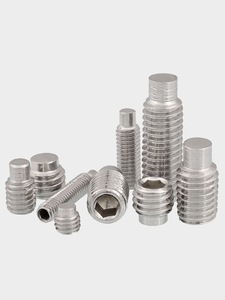 Juego de tornillos de cabeza hexagonal de cabeza plana con extremo convexo, sistema de medición de pulgadas Hastelloy de aleación de acero inoxidable, 1, 2, 2, 1, 1, 2 - Product Image 4