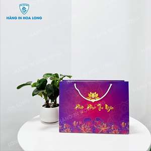 Bolsa de Regalo de Papel Personalizada al por Mayor, Bolsa de Compras Reciclable con Impresión de Logotipo, Fabricante y Proveedor OEM de Vietnam - Product Image 3