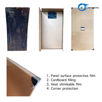 JNTIUYA 12v 100W 150W 48V 32V 110w panneau solaire semi-flexible sunpower ETFE/Pet tout en noir