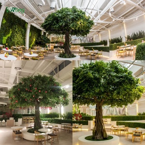 100% Handmade High Quality Custom Fiberglass Fake Ficus <strong>Trees</strong> Large Artificial Banyan <strong>Tree</strong> <strong>for</strong> Indoor Restaurant Decor - Product Image 4
