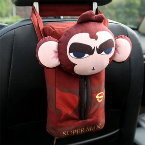Personalizzato auto decorazione appesa <span class=keywords><strong>peluche</strong></span> panda animale auto <span class=keywords><strong>peluche</strong></span> titolare della scatola del tessuto - Product Image 4