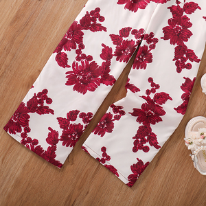 Fabbrica di vendita calda per bambini abbigliamento casual in cotone per adolescenti pantaloni lunghi abbigliamento per <span class=keywords><strong>bambina</strong></span> per bambini vestiti estivi per ragazze tute - Product Image 6