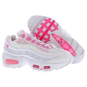 Zapatillas Nike Air Max 95 para mujer, color gris Vast, rosa Hyper, estilo Chunky - Product Image 4