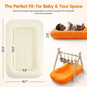 Coussin de soutien respirant pour bébé, personnalisable avec logo, lavable en machine, vente en gros - Product Image 2