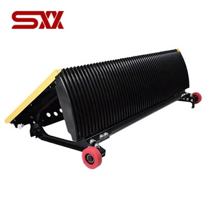 Escalera mecánica de acero inoxidable TJ1000SX con rodillo rojo, anchos de 1000 mm y 800 mm - Product Image 3