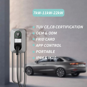 Thông minh 7kW nhà EV sạc Wi-Fi năng động cân bằng tải type2 Kết nối cắm và phí EV sạc đơn vị - Product Image 2