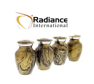 Gold Black Mini Keepsake Cremation Urn Set of 4 Small Metal Ashes Urns with Velvet <b>Box</b> <b>Memorial</b> Funeral Container Set - Product Image 2