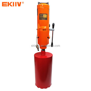 EKIIV 305mm Perceuse diamantée à engrenages mécaniques 3 vitesses avec système de refroidissement par eau et faible vibration pour le perçage de roches dures et de maçonnerie - Product Image 5