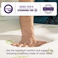 Bestseller 12 Zoll Hybrid Taschenfederkern & Gel-Memoryschaum-Matratze Doppel-Kingsize für Schlafzimmer, Park, Hotel, Schule