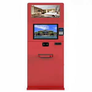 kiosk with RFID card dispenser,coin acceptor, banknote validator