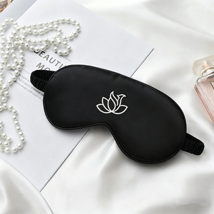 Uionen Personalized Satin Eye Mask for <b>Sleeping</b> Birthday Party Sleepover Gift Anniversary Customized Monogram Bachelorette Favor - Product Image 1