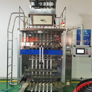 Machine d'emballage de poudre à 6 voies Doypack Sugar Chili Pepper Multi Coffee Single Lane Stick Packing 2 Lanes - Product Image 1