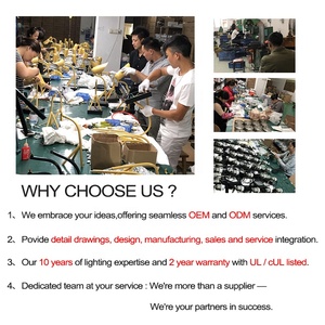 โคมไฟหวายสานจากไม้ไผ่สานห้องชาจีนใหม่ข้างโซฟาห้องนั่งเล่นทันสมัย - Product Image 4