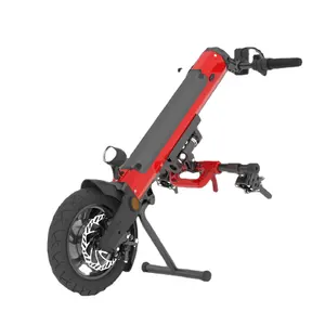 36V nuovo aggiornamento Handcycle per sedia a rotelle elettrica per disabili con batteria al litio