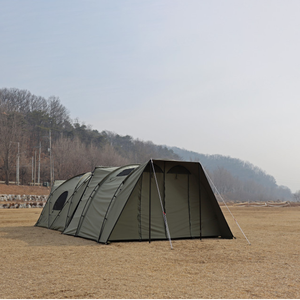 Fabricant de dispositif extérieur, tente de canal avec tente intérieure UV W/P Ripstop, tube OEM, grand Tunnel, tente de <span class=keywords><strong>Camping</strong></span> - Product Image 5
