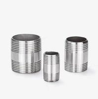 WZ 304 316L embout à sertir sanitaire 1/2 "3/4" 1 "11/2" raccord fileté femelle douille en acier inoxydable tête de raccord de tuyau sanitaire
