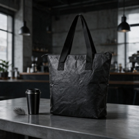 Sac fourre-tout Tyvek réutilisable, imperméable, écologique et recyclable, avec impression de logo personnalisé, haute qualité, prix usine de gros, longueur manche