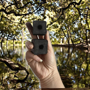 Bamboo <strong>Nights</strong> Hardwood Square Black Charcoal <strong>Briquette</strong> Premium Quality BBQ Smoking Experience Shisha Hookah - Product Image 3