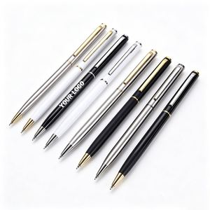 Stylo promotionnel avec logo personnalisé pour événements d'entreprise, cadeaux promotionnels, salons professionnels, pour la chaîne d'approvisionnement de fournitures de bureau et le marché de la revente - Product Image 1