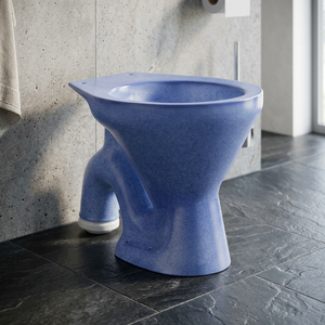 WC européen à siphon en P, sanitaires modernes en céramique, cuvette de toilettes EWC colorée à double impression pour salle de bain - Product Image 6