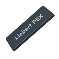 Étiquettes personnalisées en aluminium durable et écologique avec logo 3D en relief pour bouteilles, emballages de parfums et marquage