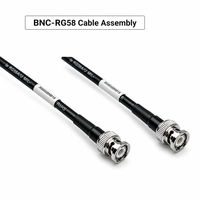 Câble coaxial LMR200 N mâle vers N mâle, double blindage, faible perte, câble de raccordement RF RG58 SYV50-3, rallonge d'antenne pour base