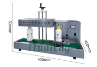 Machine automatique de cachetage de papier d'aluminium de haute qualité Machine de cachetage de couverture de scellant d'induction