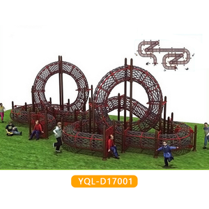 อุปกรณ์สวนสนุกกลางแจ้ง,อุโมงค์เชือก Diy ปรับแต่งได้อย่างรวดเร็ว - Product Image 6