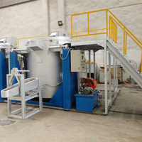 Four de fusion industriel au gaz naturel, en aluminium, au gpl, cuivre, Zinc et étain, offre spéciale